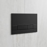 Кнопка смыва LEMARK BIT для инсталляции, механическая, черный матовый SOFT TOUCH 9802006